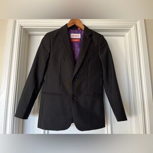 Opposuits Youth Size 12 Years Black Suit Coat Boys Blazer